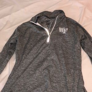 NIKE DRI FIT Wake Forest Athletic Half Zip!